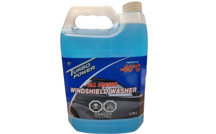 Turbo Power Windshield Washer, 3.78 L