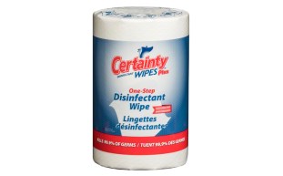 Certainty Disinfectant Wipes, 400 Sheets/Roll, 2 Rolls/Case | bch